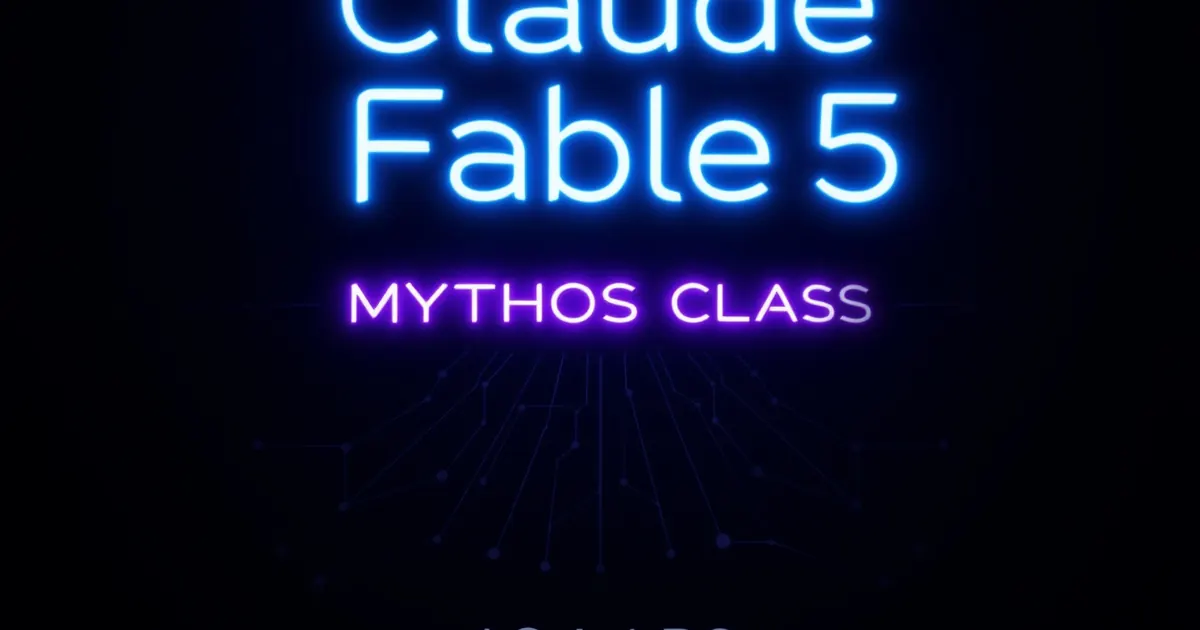 Claude Fable 5: A Anthropic Lança o Primeiro Modelo Mythos para o Público